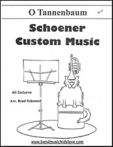 O Tannenbaum Concert Band sheet music cover